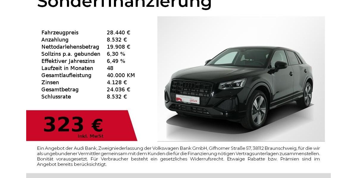 Audi Q2 11.990 km 28.440 &euro; Nürnberg 90411