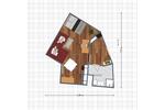 Etagenwohnung Nürnberg Gleißhammer - 1 Zimmer, 31 m&sup2;, 600&euro; | Angebot:26517638