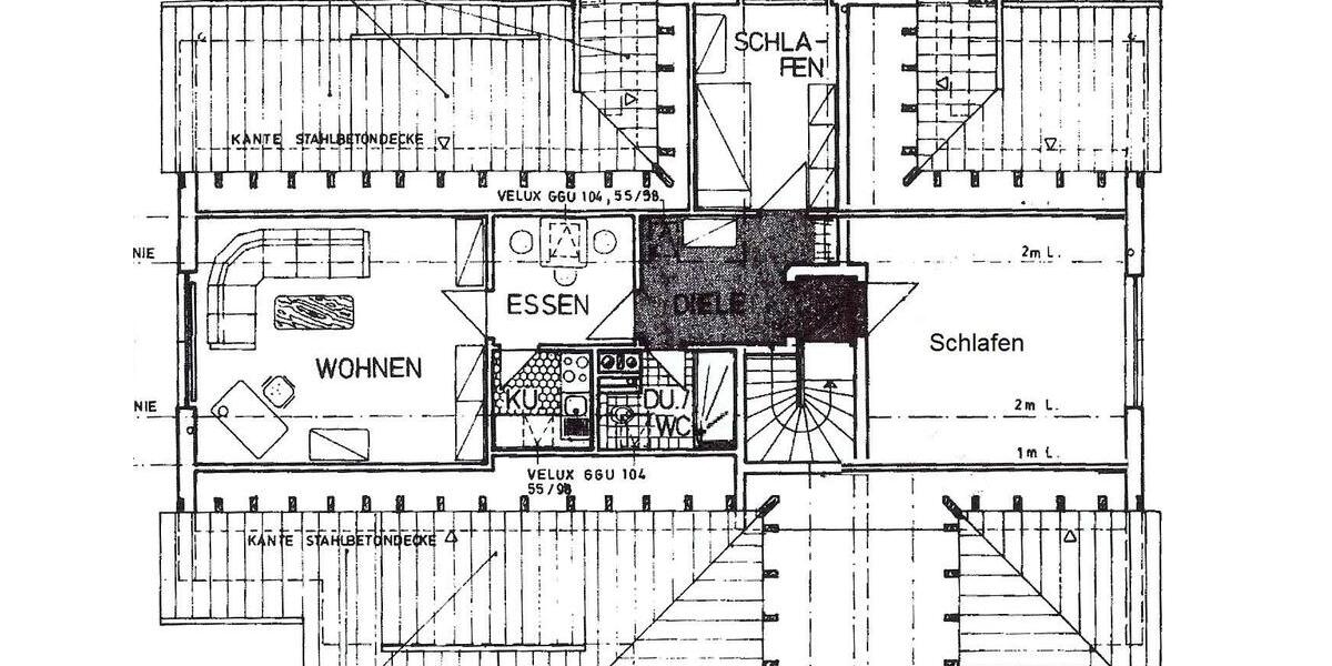 Etagenwohnung Erlangen Alterlangen - 3 Zimmer, 70 m&sup2;, 840&euro; | Angebot:26646676