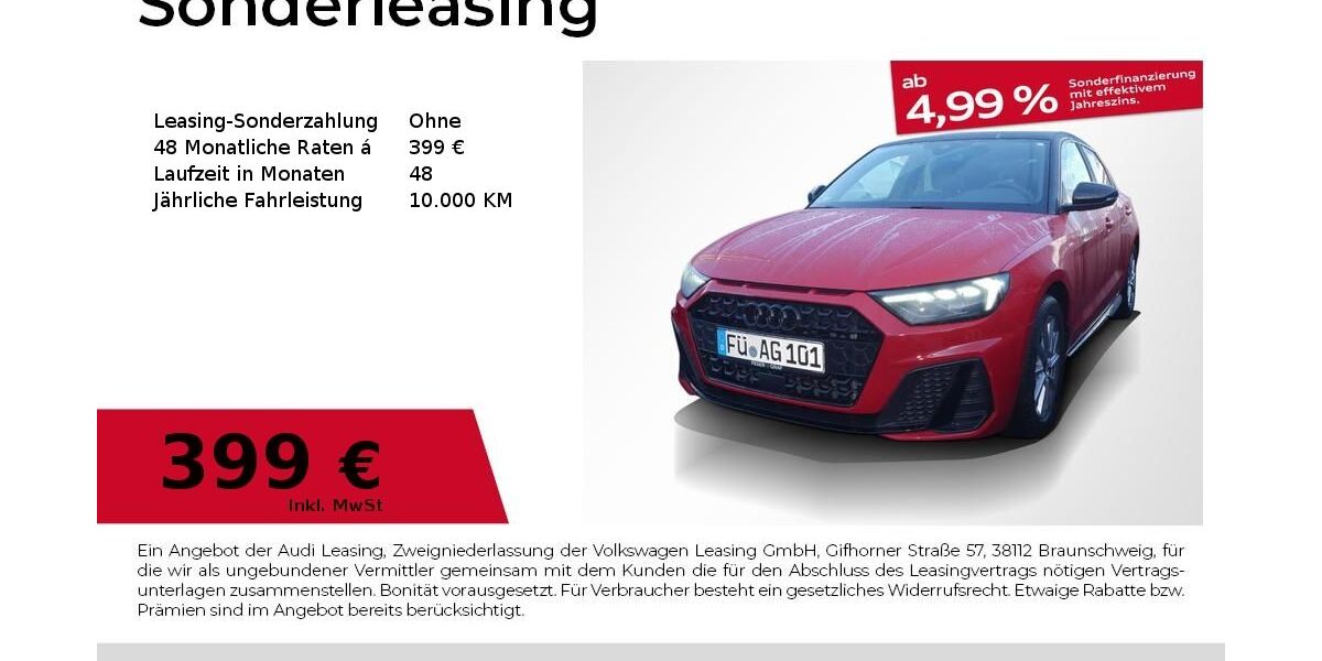 Audi A1 7.300 km 32.980 &euro; Fürth 90763