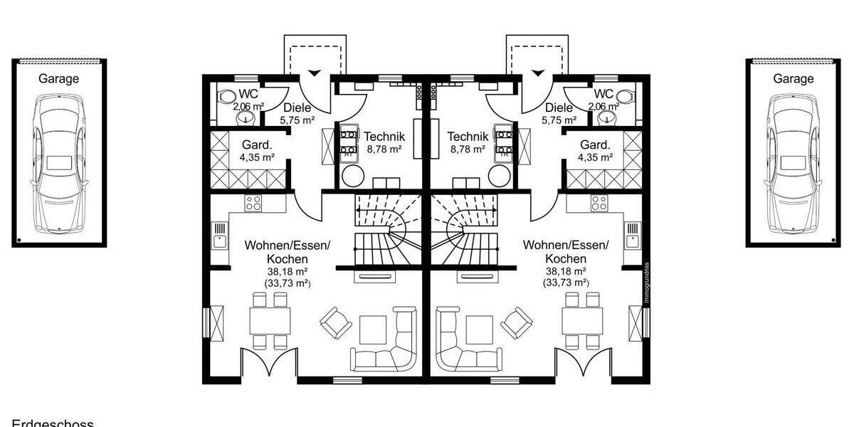 Doppelhaushälfte Winkelhaid - 4 Zimmer, 110 m&sup2;, 501.191&euro; | Angebot:25928572