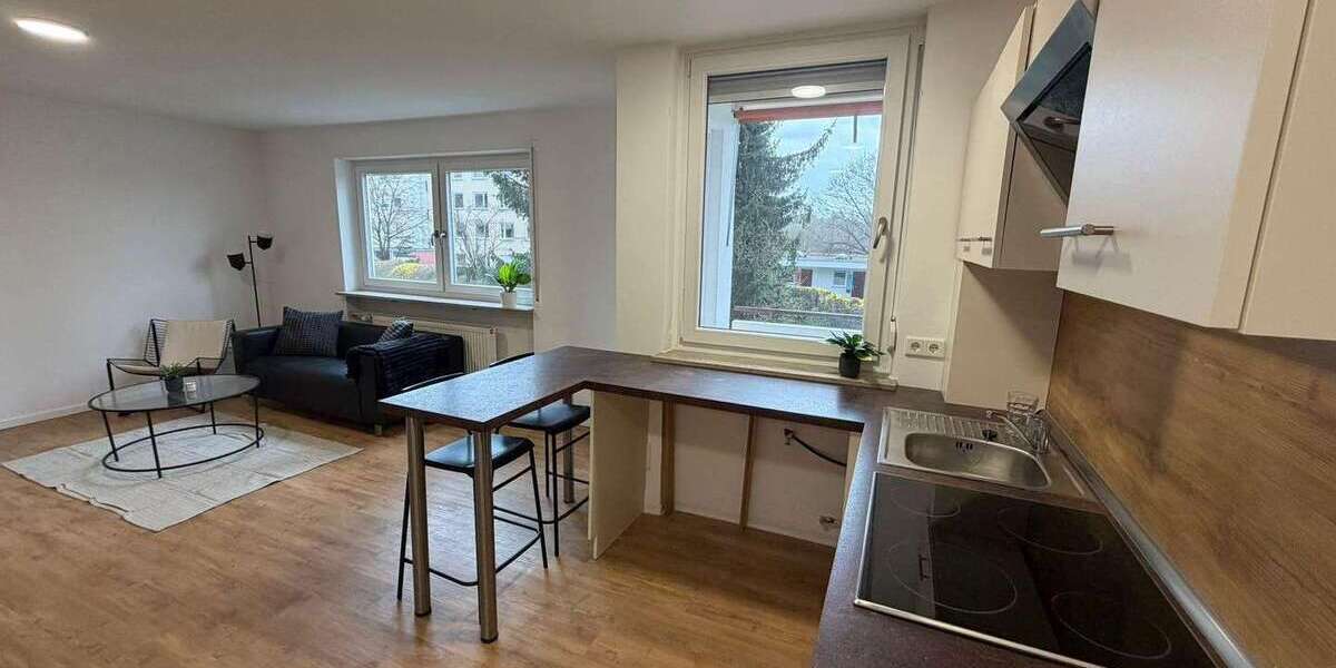Etagenwohnung Nürnberg Buchenbühl - 2 Zimmer, 54 m&sup2;, 970&euro; | Angebot:25973081