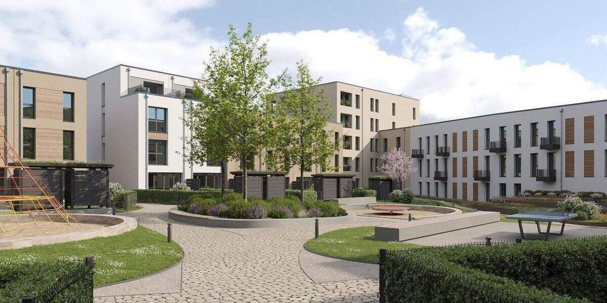 Etagenwohnung Nürnberg Rangierbahnhof - 2 Zimmer, 396.800&euro; | Angebot:25928819