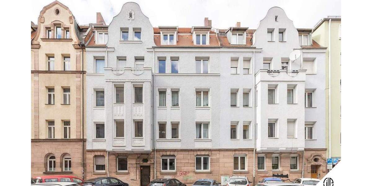 Etagenwohnung Nürnberg Gostenhof - 2 Zimmer, 64 m&sup2;, 279.000&euro; | Angebot:25852075