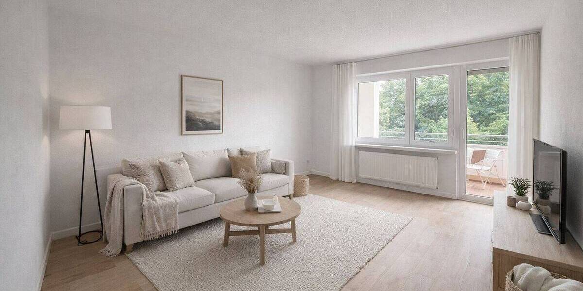 Etagenwohnung Nürnberg Zerzabelshof - 3 Zimmer, 76 m&sup2;, 349.000&euro; | Angebot:25938494