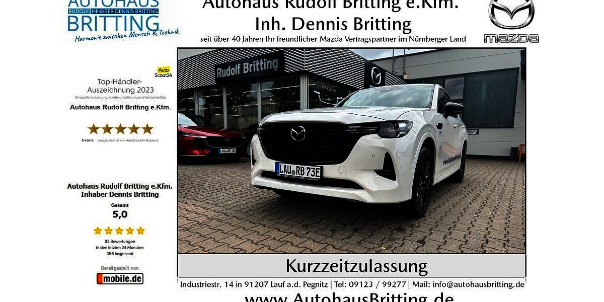 Mazda CX-60 13.000 km 47.890 &euro; Lauf 91207