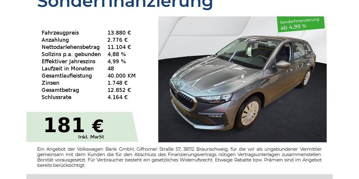 Skoda Scala 26.750 km 13.880 &euro; Nürnberg 90441