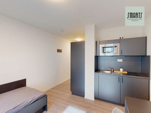 Etagenwohnung Nürnberg Gleißhammer - 1 Zimmer, 25 m&sup2;, 575&euro; | Angebot:25417564