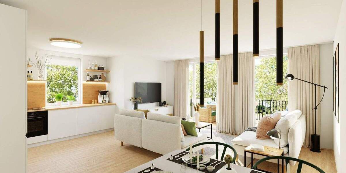 Etagenwohnung Nürnberg St Leonhard - 3 Zimmer, 116 m&sup2;, 689.750&euro; | Angebot:25864439