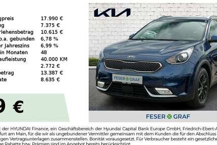 Kia Niro 39.412 km 17.990 &euro; Roth 91154