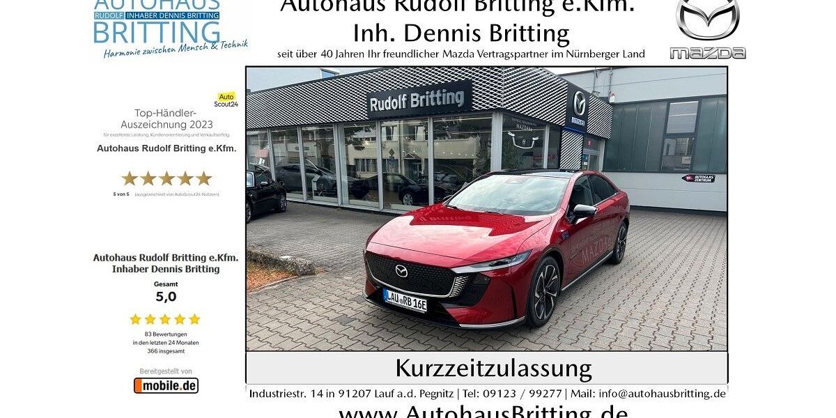 Mazda 6e 9.000 km 38.990 &euro; Lauf 91207