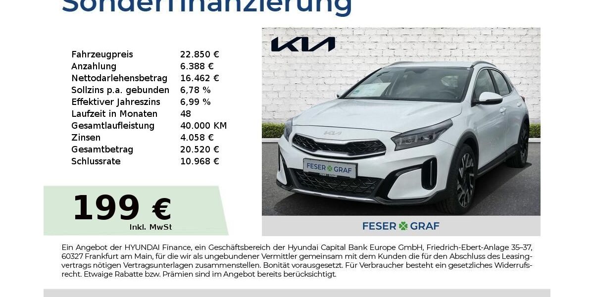 Kia XCeed 5.816 km 21.850 &euro; Schwabach 91126