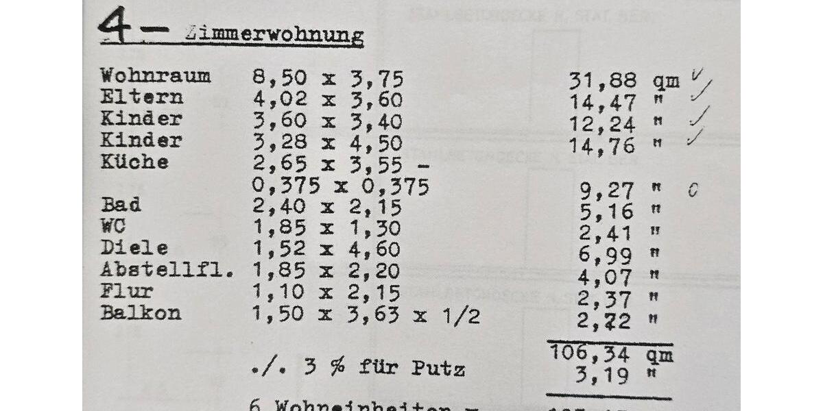 Etagenwohnung Stein - 4 Zimmer, 103 m&sup2;, 349.000&euro; | Angebot:24408466
