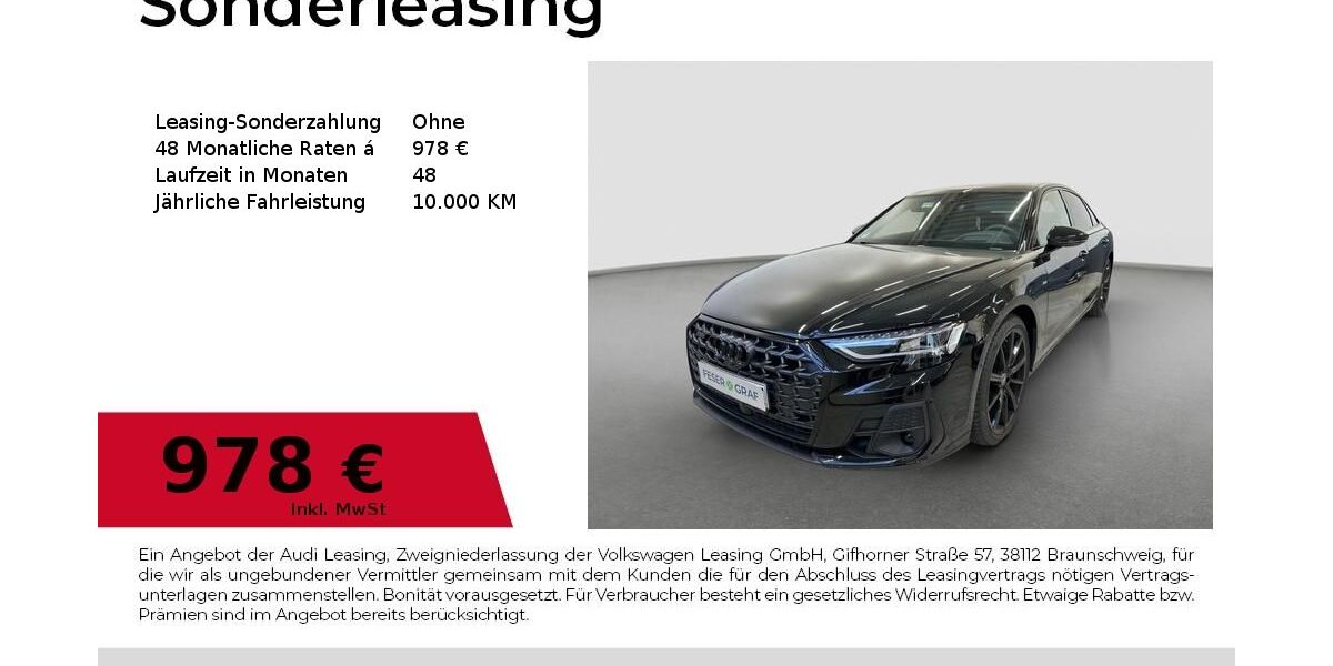 Audi A8 12.556 km 88.980 &euro; Fürth 90763