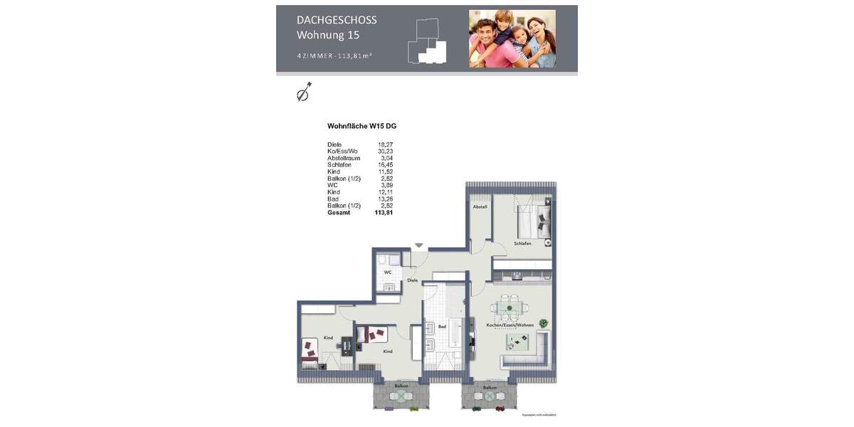 Etagenwohnung Nürnberg St Jobst - 4 Zimmer, 113 m&sup2;, 770.000&euro; | Angebot:25664515