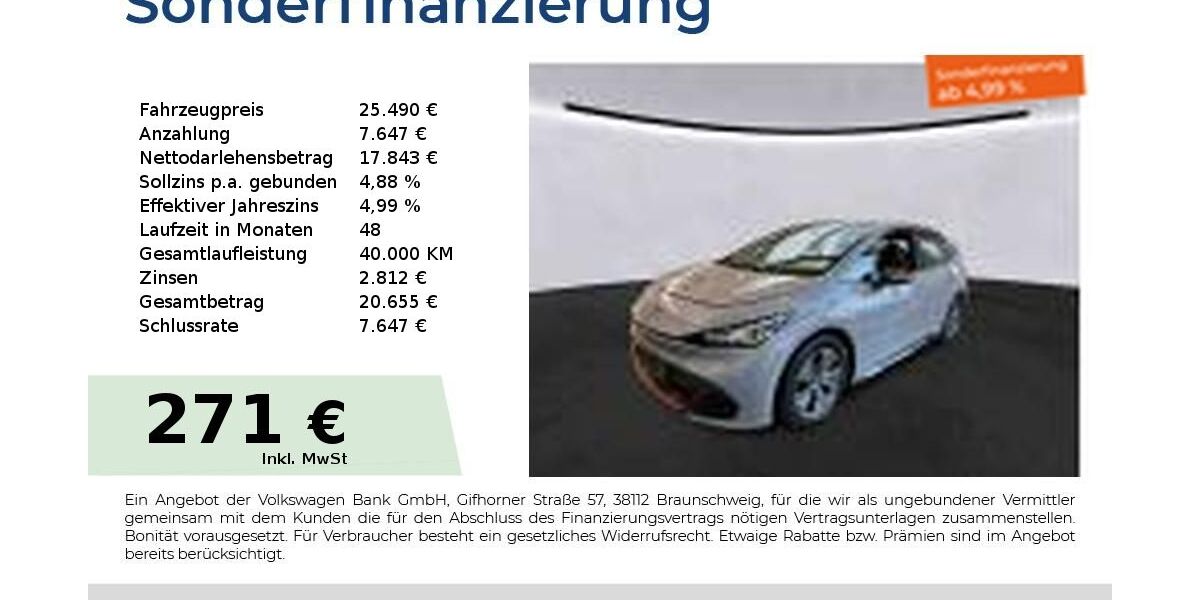 Cupra Born 25.350 km 25.490 &euro; Nürnberg 90441