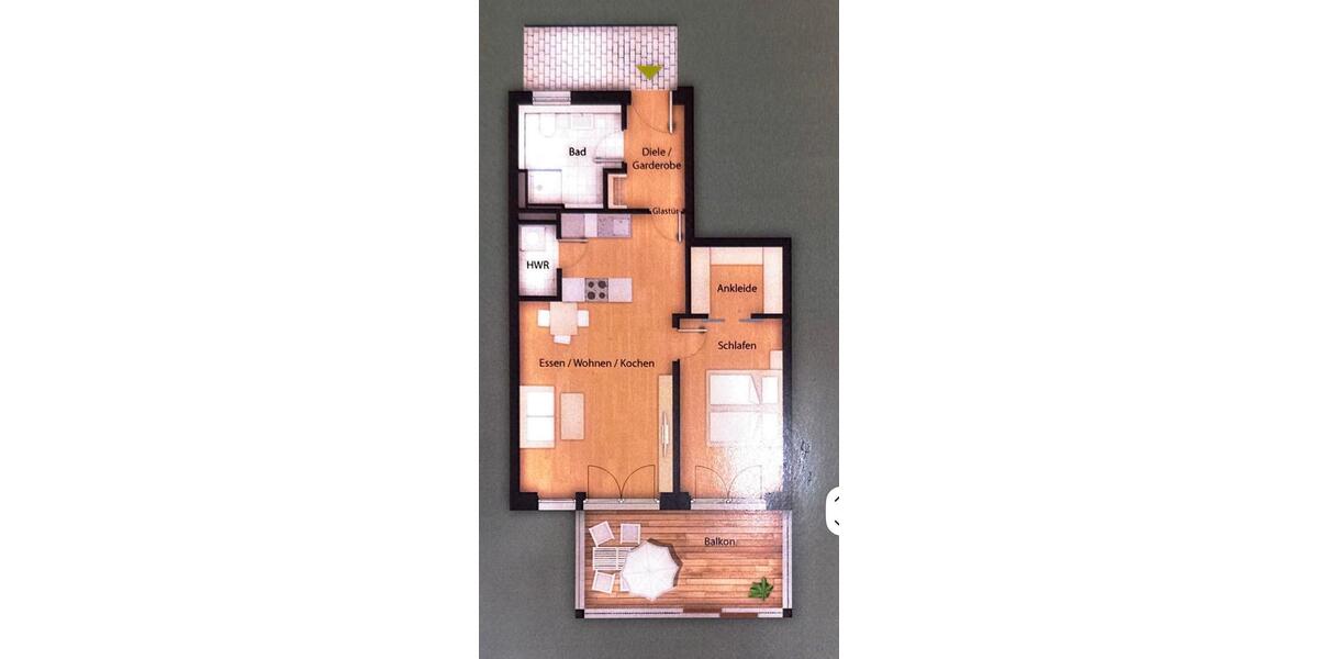 Etagenwohnung Zirndorf - 2 Zimmer, 64 m&sup2;, 349.000&euro; | Angebot:24512197