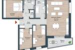 Etagenwohnung Nürnberg Großreuth h d Veste - 4 Zimmer, 104 m&sup2;, 947.950&euro; | Angebot:26065414