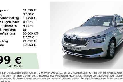 Skoda Kamiq 34.250 km 21.450 &euro; Lauf an der Pegnitz 91207