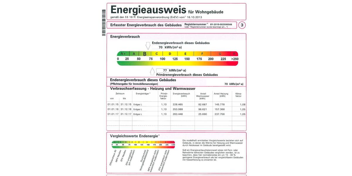 Etagenwohnung Fürth Bislohe - 3 Zimmer, 63 m&sup2;, 265.000&euro; | Angebot:27297036