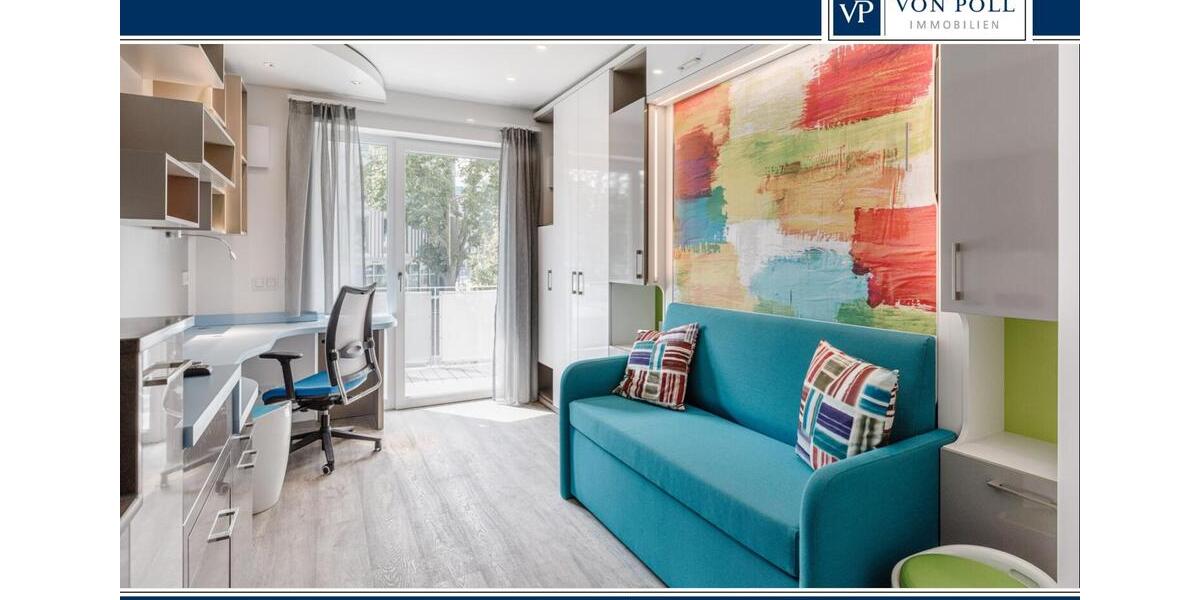 Etagenwohnung Erlangen Bruck - 1 Zimmer, 23 m&sup2;, 640&euro; | Angebot:25856312