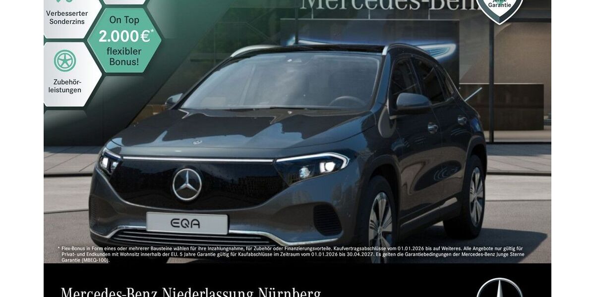 Mercedes-Benz EQA 10.567 km 40.890 &euro; Erlangen 91056