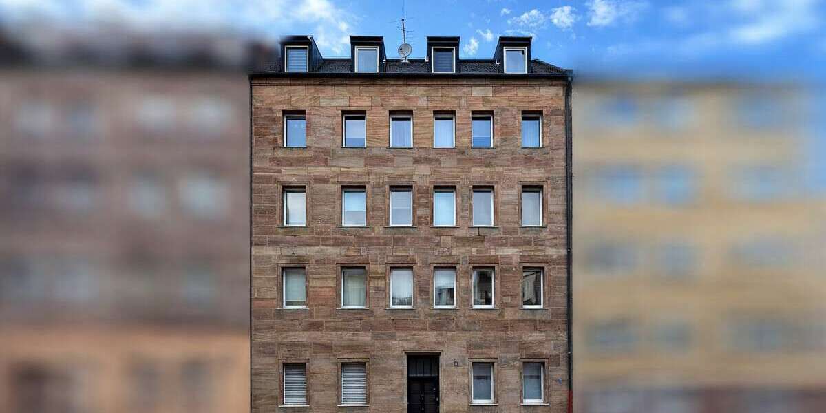 Etagenwohnung Nürnberg Gibitzenhof - 2 Zimmer, 50 m&sup2;, 179.000&euro; | Angebot:25918246