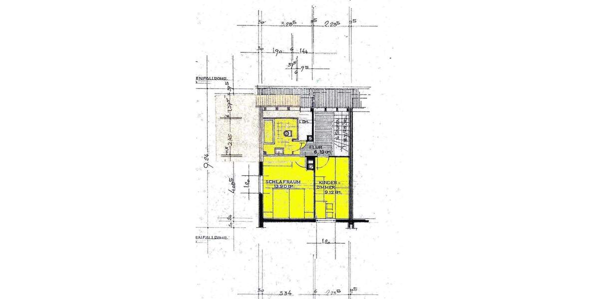 Reihenendhaus Nürnberg Gartenstadt - 3 Zimmer, 80 m&sup2;, 370.000&euro; | Angebot:25670600
