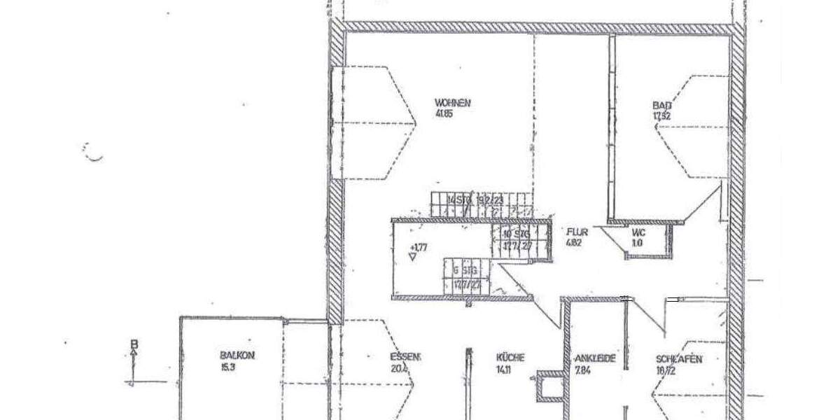 Etagenwohnung Fürth Dambach - 3 Zimmer, 170 m&sup2;, 1.790&euro; | Angebot:25663612