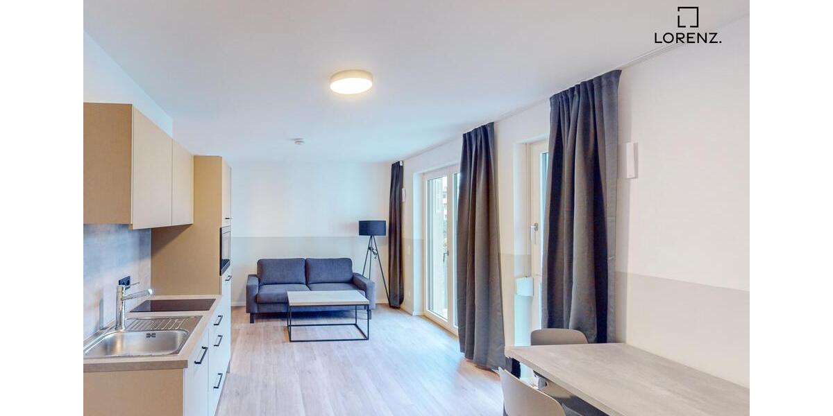 Etagenwohnung Nürnberg Hasenbuck - 1 Zimmer, 39 m&sup2;, 668&euro; | Angebot:26562509