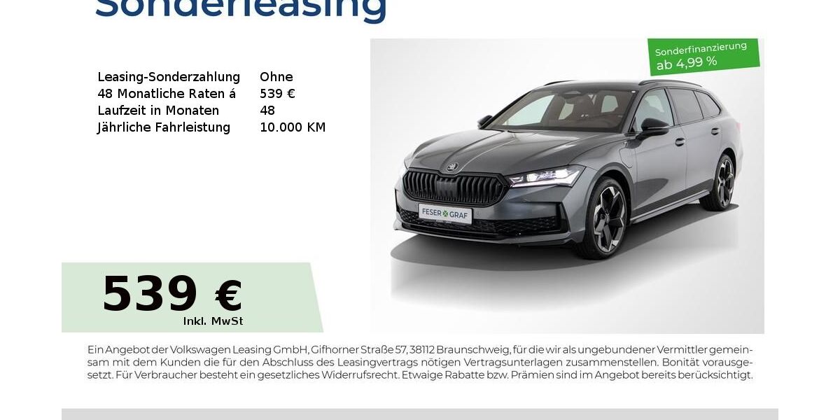 Skoda Superb 19.900 km 49.880 &euro; Nürnberg 90441