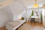 Dachgeschoßwohnung Nürnberg Eberhardshof - 3 Zimmer, 80 m&sup2;, 1.100&euro; | Angebot:26594115