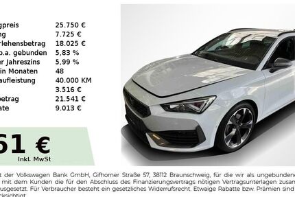 Cupra Leon 39.250 km 25.750 &euro; Nürnberg 90431