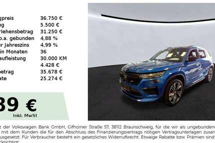 Skoda Kodiaq 63.150 km 36.750 &euro; Lauf an der Pegnitz 91207