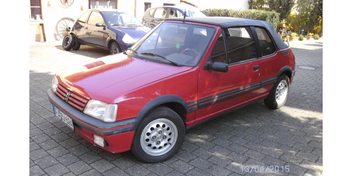 Peugeot 205 CTI 105.000 km 9.800 &euro; Fürth 90744
