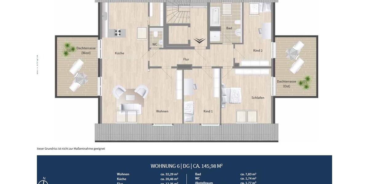 Dachgeschoßwohnung Zirndorf - 4 Zimmer, 146 m&sup2;, 680.000&euro; | Angebot:25844497