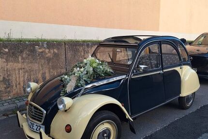 Citroen 2 CV 4.000 km 14.500 &euro; Diespeck 91456