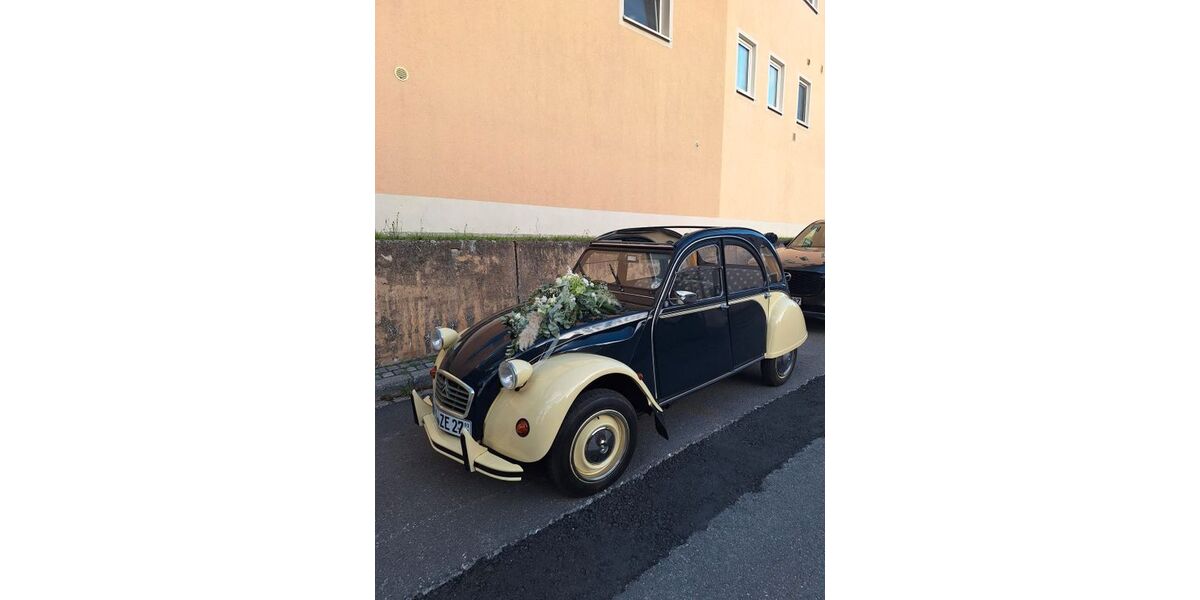 Citroen 2 CV 4.000 km 14.500 &euro; Diespeck 91456