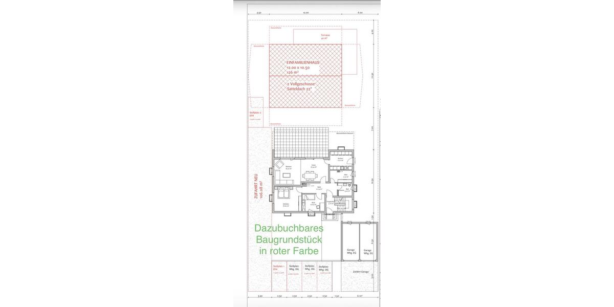 Erdgeschoßwohnung Roth - 3 Zimmer, 115 m&sup2;, 450.000&euro; | Angebot:25869321