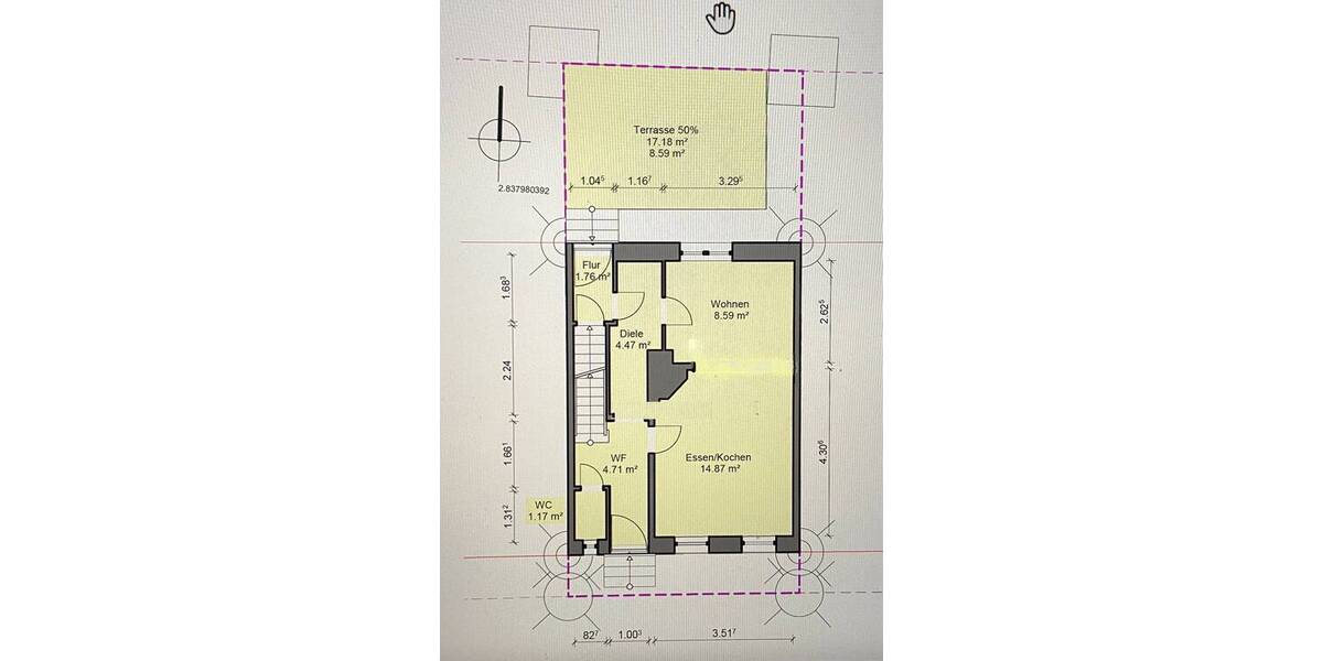 Reihenmittelhaus Nürnberg Röthenbach b Schweinau - 3 Zimmer, 100 m&sup2;, 1.250&euro; | Angebot:26797319