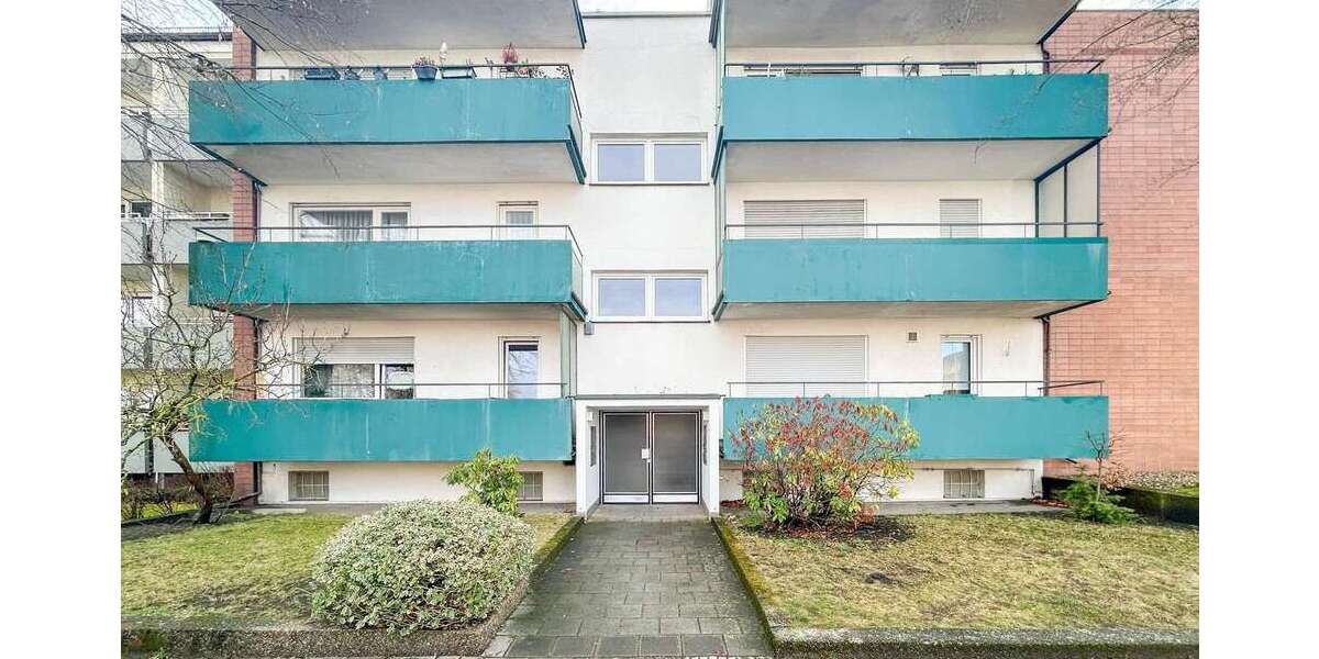 Etagenwohnung Nürnberg Erlenstegen - 2 Zimmer, 58 m&sup2;, 185.000&euro; | Angebot:26002452