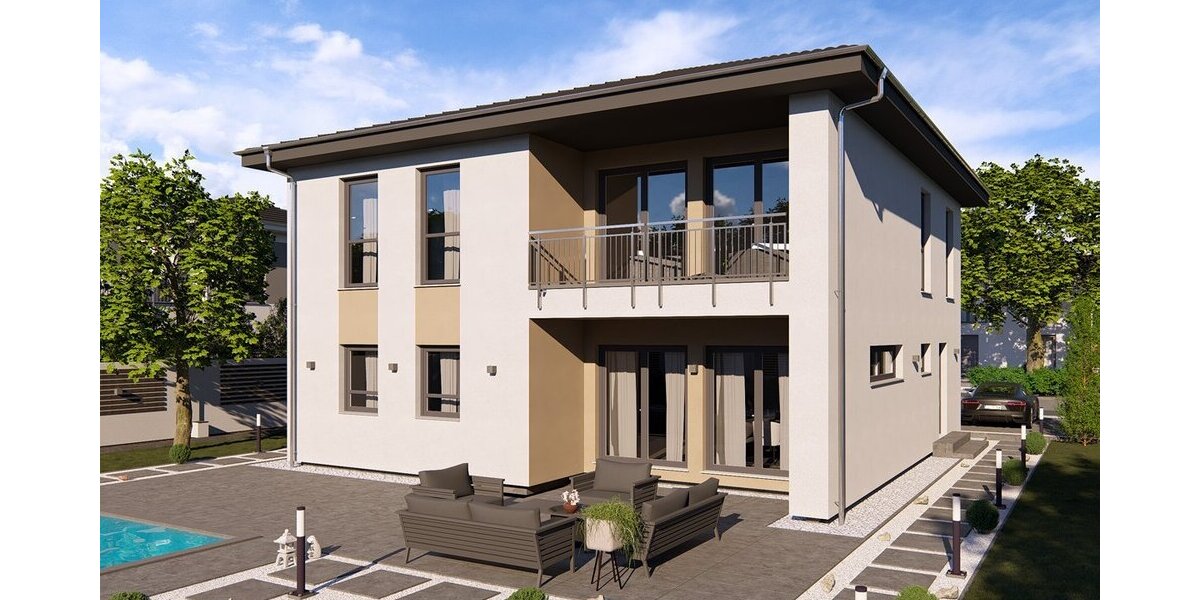 Exklusive Stadtvilla in Leerstetten - Individuell geplant, komfortabel gebaut - Villa Schwanstetten Leerstetten | Angebot:27473571