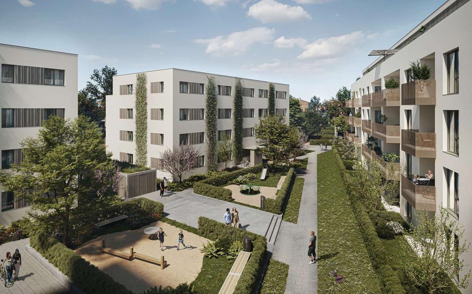 Etagenwohnung Nürnberg Gaismannshof - 2 Zimmer, 57 m&sup2;, 952&euro; | Angebot:25923405