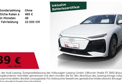 Audi A6 e-tron 4.706 km 55.780 &euro; Erlangen 91058