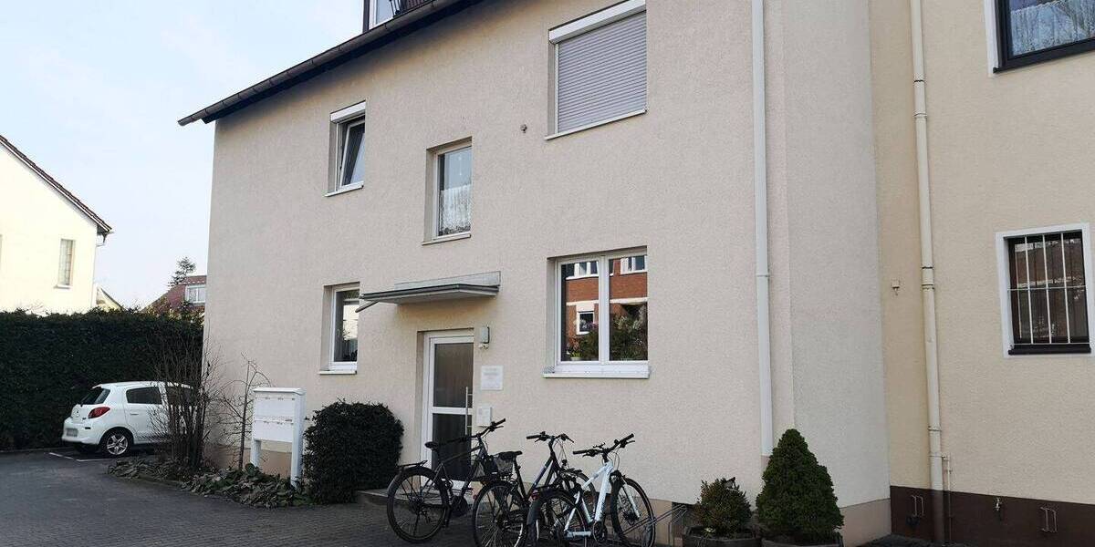 Etagenwohnung Erlangen Sebaldussiedlung - 2 Zimmer, 46 m&sup2;, 200.000&euro; | Angebot:26816297