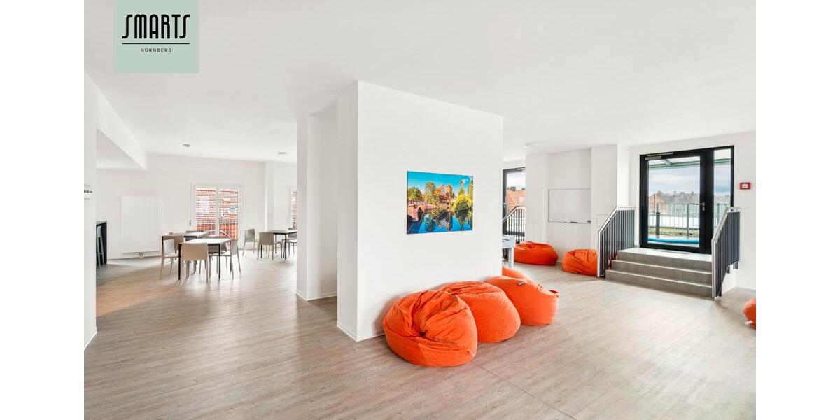 Etagenwohnung Nürnberg Gleißhammer - 1 Zimmer, 25 m&sup2;, 575&euro; | Angebot:25417564