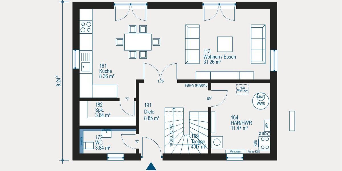 Individuelles Einfamilienhaus in Buckenhof - Ihr neues Zuhause zum Wohlfühlen - Einfamilienhaus Buckenhof | Angebot:27634497