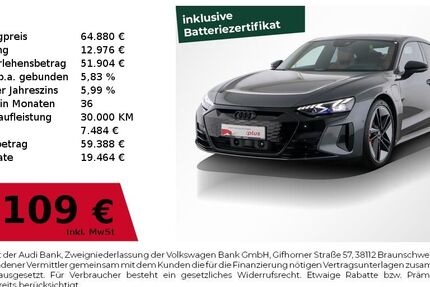 Audi RS e-tron GT 75.018 km 63.480 &euro; Nürnberg 90441