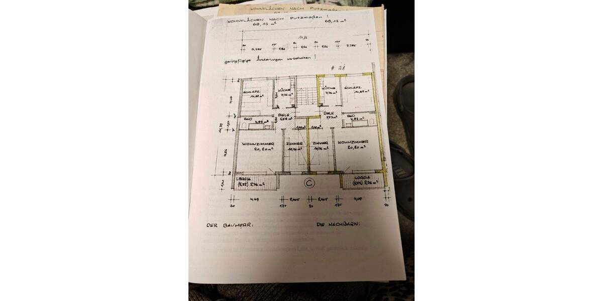 Etagenwohnung Röthenbach an der Pegnitz Röthenbach - 3 Zimmer, 69 m&sup2;, 185.000&euro; | Angebot:25845979