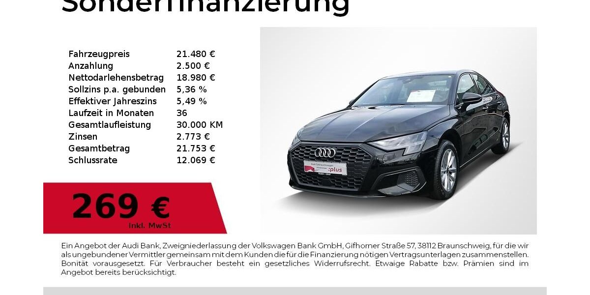 Audi A3 59.500 km 21.480 &euro; Lauf an der Pegnitz 91207